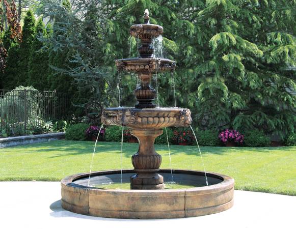 Traditional Backyard fountain installation, maintenance, and repair in Lake Oswego, Oregon by Portland Pond and Fountain
